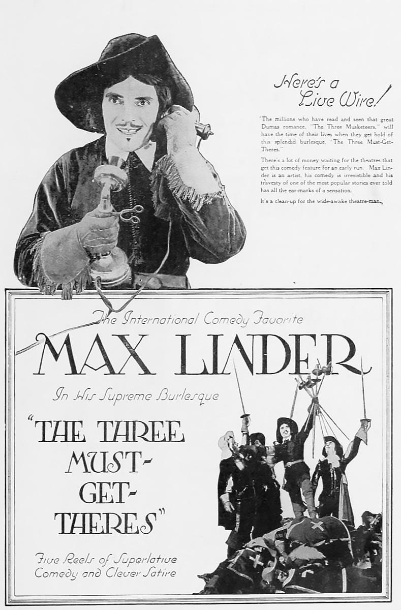 L'Étroit Mousquetaire (1922) Max Linder