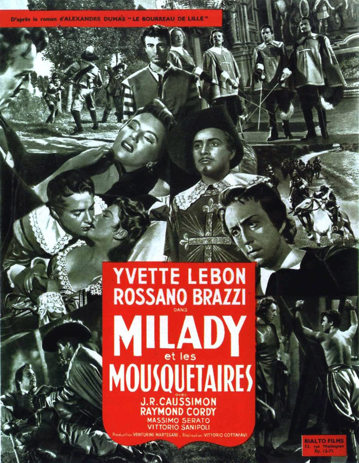Milady et les mousquetaires (1952)