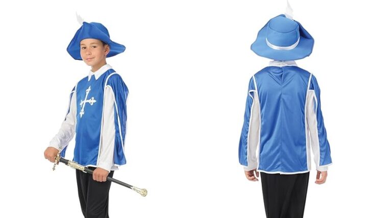 Costume ado-enfant Mousquetaire (PtiClown)