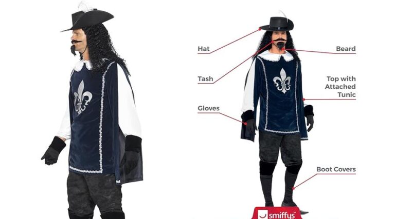 Smiffys Costume Homme Mousquetaire