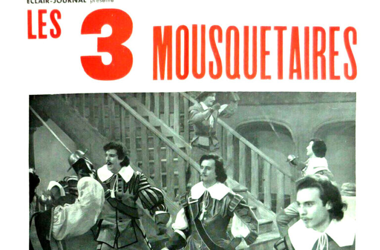 affiche de film - les 3 mousquetaires (1953)
